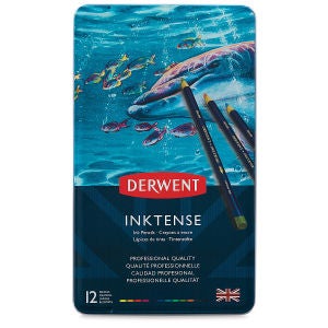 【未使用】DERWENT INKTENSE & PROCOLOUR （セット売） Derwent Inktense Pencils | BLICK Art Materials